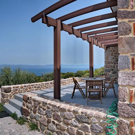 Ktima Kiourelioti Villa Skala Sykamineas Bagian luar foto
