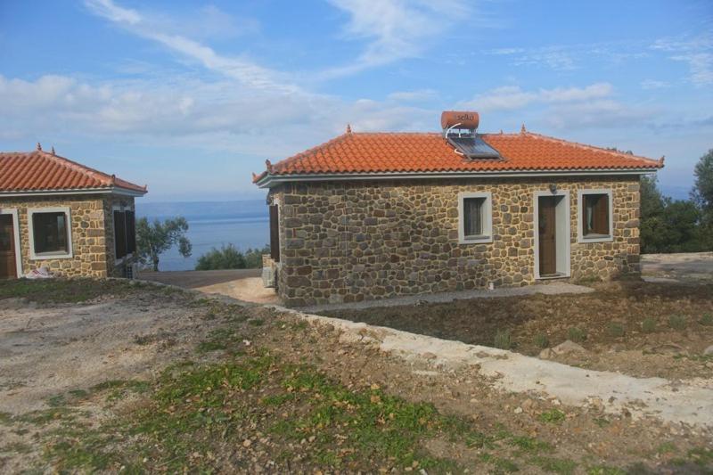 Ktima Kiourelioti Villa Skala Sykamineas Bagian luar foto