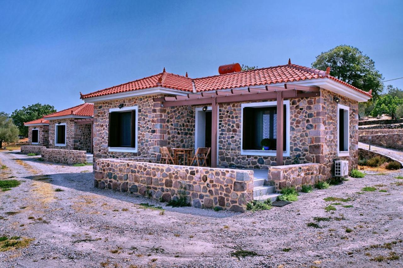 Ktima Kiourelioti Villa Skala Sykamineas Bagian luar foto