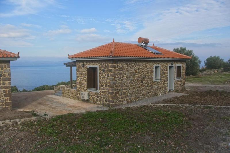 Ktima Kiourelioti Villa Skala Sykamineas Bagian luar foto