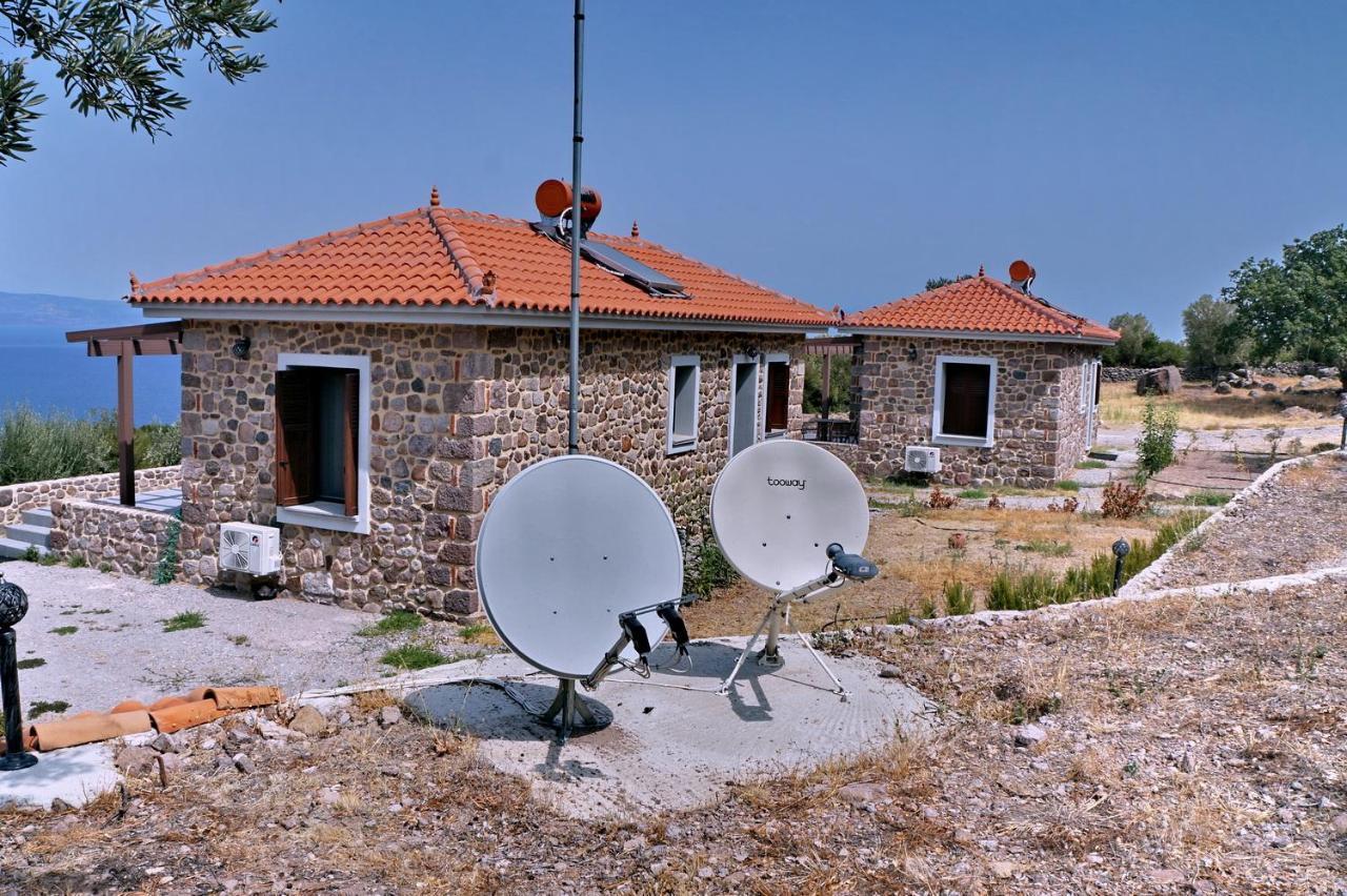 Ktima Kiourelioti Villa Skala Sykamineas Bagian luar foto