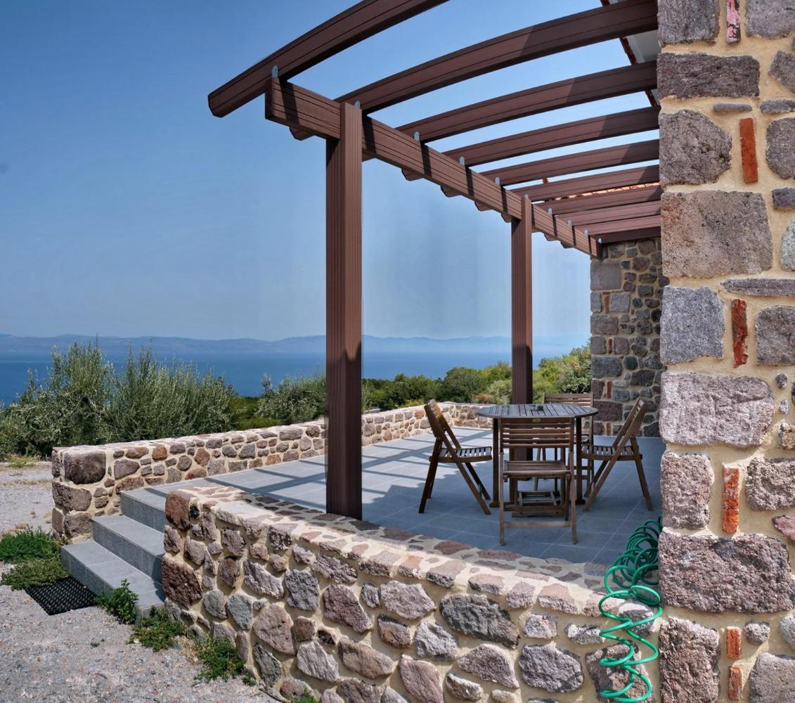 Ktima Kiourelioti Villa Skala Sykamineas Bagian luar foto